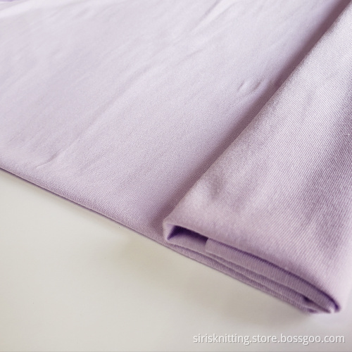 Cotton Bamboo Jersey Fabric Bamboo Fiber Eco Friendly
